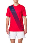 Nike Jersey Sash T-Shirt Homme, University Red/Midnight Navy/Football White, XXL