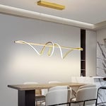 Mikeru Lampe Suspendue De Salon 100cm, Lampe Suspendue Led Avec Fonction Mémoire, 3 Températures De Couleur (3000k Lumière Blanche Chaude, 4500k Lumière Neutre, 6000k Lumière Blanche Froide)