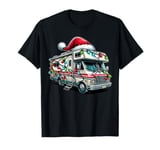 RV Camping Camper Motorhome Vacation Christmas Hat Xmas T-Shirt