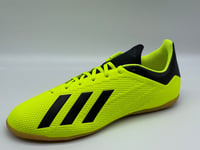 adidas X Tango 18.4 Indoor Mens Trainers Yellow (FC37) DB2484 UK11