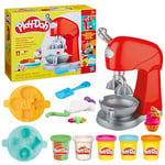 Play-Doh Kitchen Creations, Robot pâtissier, Jouet de pâte à Modeler avec Accessoires de Cuisine factices, Loisir créatif pour Enfants