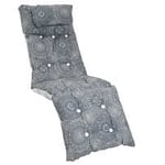 Fritab Standard Baden-Baden dyna med nackkudde tyg mandala grey