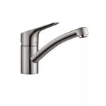 Mitigeur de cuisine brossé Hansgrohe Mysport S