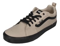 Vans Homme Filmore Basket, Garçon, Toile Mixte Taupe, 49 EU