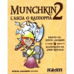 MUNCHKIN 2 L'ASCHE OU DOUBLE - JEUX DE SOCIÉTÉ Extension Italien Raven