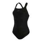 Speedo Eco Endurance+ Kickback Maillot de bain Femme, Noir, 42