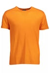 Gant Mens Orange Linen T-Shirt - Size X-Large