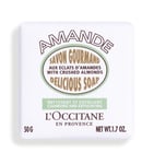 L'Occitane AMANDE Almond/Coconut Oil Delicious BODY SOAP BAR 50g: Sealed
