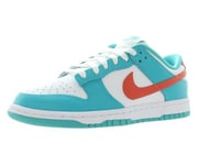 Nike Homme Dunk Low Retro Sneaker, White Cosmic Clay Dusty Cactus, 48.5 EU