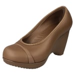 Ladies Crocs Wedge Heel Shoes 'Lena'