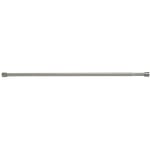 Idesign Interdesign Barre pour rideau de douche extensible couleur argent 127 - 221 cm