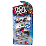 Tech Deck Fingerskateboard 4-Pakning - DC