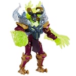 Maîtres de l'Univers Figurine articulée Skeletor Reborn de Musclor avec Fonction d’Attaque et Accessoires, à Collectionner, Jouet Enfant, Dès 4 Ans, HDY38