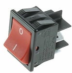 RED ON/OFF ROCKER SWITCH NUMATIC HENRY JAMES HETTY HOOVER VACUUM CLEANER PART