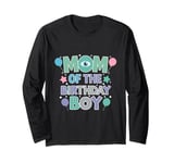 Mom And Dad Birthday Boy Monster Family Party Decorations Long Sleeve T-Shirt