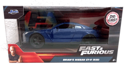 PROMO Fast And Furious Brian's Nissan GT-R Brian's (R35) 1/32 Jada 97037 Neuf