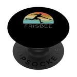 Ultimate Frisbee Disque volant rétro pour homme et femme PopSockets PopGrip Adhésif