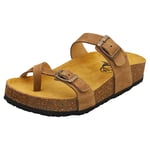 Plakton Savannah Mid Womens Mink Walking Sandals - 7 UK