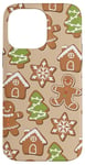 iPhone 14 Pro Max Christmas Gingerbread Men - Gingerbread House Pattern Case