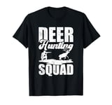 Deer Hunting Squad vintage men Antlers Hunting Season T-Shirt