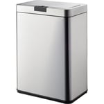 Poubelle de cuisine automatique design - DAYTONA - KITCHEN MOVE - 60 L - Inox avec cerclage