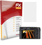 atFoliX 3x Film Protection d'écran pour Leica D-Lux 8 mat&antichoc