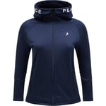 Peak Performance W Rider Zip Hood Blue Shadow/Blue Shadow