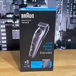 🟢 Braun Beard Trimmer Series 5 Fully Washable Plus 5 Styling Tools Original