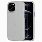 Apple iPhone 12 Pro Max Case Grey Eco Slim Tough Rear Cell Phone Cover Protector