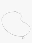 Monica Vinader Initial Necklace Adjustable 41-46cm/16-18"