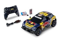 Carson 500404311 1:16 RC Peugeot Rally 3008 DKR LOEB 19 100% - Télécommandé, Jouet RC avec Fonctions, Véhicule RC, Voiture de Course RC