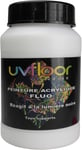 Uv Floor Peinture Acrylique Blanc Fluo - Spéciale Lumière Flashy - Fluide Et Ultra Pigmentée - Fluorescent - 250Ml[PAN140927]