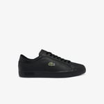 Lacoste Sneakers Powercourt homme en cuir Taille 39.5 Noir