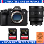 Sony A9 III + FE 24-50mm f/2.8 G + 2 SanDisk 32GB Extreme PRO UHS-II SDXC 300 MB/s + Ebook '20 Techniques pour Réussir vos Photos' - Appareil Photo Professionnel