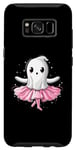 Coque pour Galaxy S8 Fantôme mignon ballerine danse classique Halloween