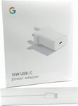 GOOGLE PIXEL 18W USB-C FAST CHARGER PLUG ADAPTER 4a, 5a, 6a, 7a, 8 PRO , 9 PRO