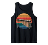 Marimba Retro Vintage Instrument Music Gifts Marimba Players Tank Top