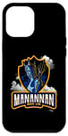 Coque pour iPhone 12 Pro Max Impression graphique Manannan Mac Lir, île de Man, dieu de la mer d'Irlande