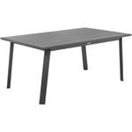 Table de jardin extensible Pavane en aluminium