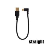 straight Câble USB type-c 90 ° recharge rapide et transfert données, cordon chargeur usb-c Samsung S8 S9 Note 9 8 Xiaomi Mi8 Mi6 4.7 Nipseyteko