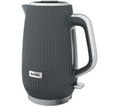 BREVILLE Linear VKT245 Jug Kettle - Grey & Chrome, Black,Silver/Grey