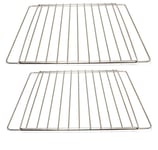 2x Universal Kenwood Adjustable Oven Cooker Shelf Rack Grill 360mm To 460mm