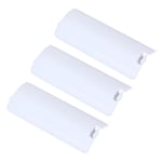 Couvercle De Batterie De Remplacement 3x Pour Manette Sans Fil Wii, Blanc