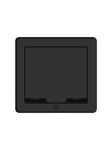 Crestron Electronics Crestron FT2-700-MECH-PTL-B FlipTop FT2 Series - outlet box - cable management system 700 size mechanical pass-through lid - black