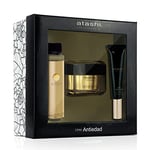 Atashi Cellular Cosmetics Atashi | Daily Anti-Aging Ritual Chest | Crème réparatrice + Contour des yeux + Huile magique pour le corps | 50Ml + 15Ml + 60Ml - 125 ml