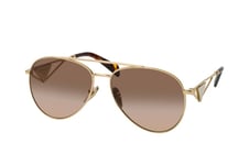 Prada PR 73ZS ZVN3D0, AVIATOR Sunglasses, FEMALE, available with prescription