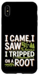 iPhone XS Max I Came I Saw I Tripped On A Root Funny Campers And Hikers Case