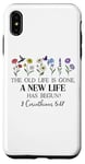 Coque pour iPhone XS Max The Old Life is Gone a New Life Has Begun 2 Corinthians 5:17