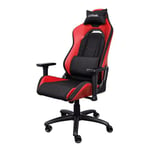 Trust Gaming GXT 714R Ruya Gaming Chair, Adjustable Computer Chair with Neck and Lumbar Support, Rotatable Seating, Class 4 Gas Lift, PC Tiltable Seat for Gaming Setup, Streaming, Office – Red