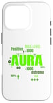 Coque pour iPhone 16 Pro Graphique vert Max Aura Green